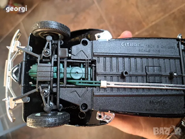 метална количка Citroen 15 CV  Maisto 1:18, снимка 6 - Колекции - 49196792