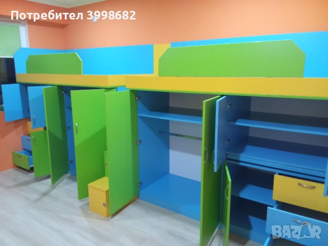 Детски легла-4 в 1, снимка 7 - Мебели за детската стая - 53414005