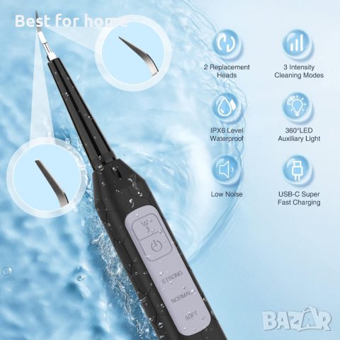 Уред за почистване на зъби и зъбна плака FLEND Code, снимка 2 - Стоматология - 43591063