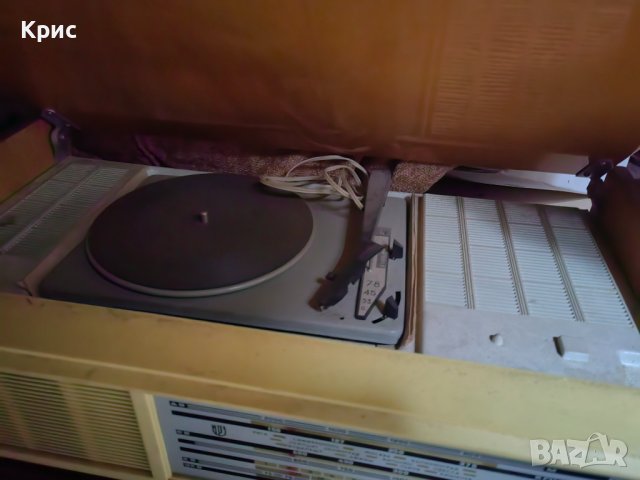 Винтидж руски грамофон с радио Сириус 309, снимка 2 - Грамофони - 23841265