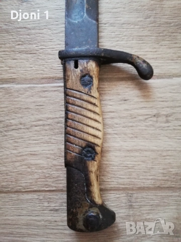 Немски щик/байонет 1898/1905г , снимка 4 - Антикварни и старинни предмети - 53451986