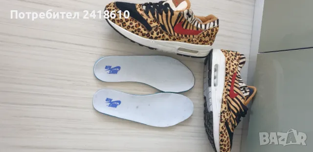 Nike Air Max x Atmos Animal UK 10 US 11 Mens Size 45/29см ОРИГИНАЛ! Мъжки Маратонки!, снимка 11 - Маратонки - 47423772