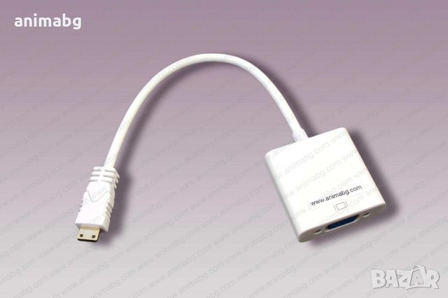 ANIMABG mini HDMI към VGA преобразувател