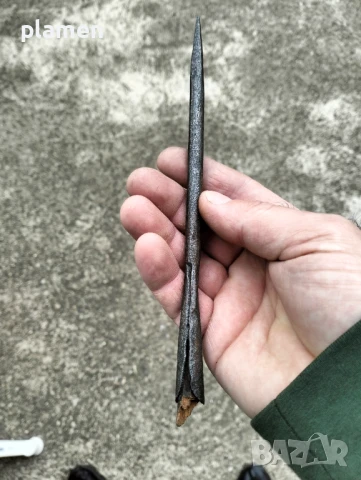 Ковано острие копие, снимка 1