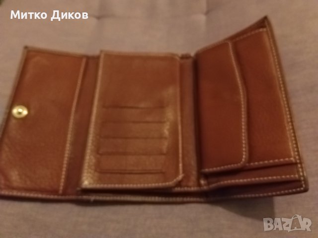 Tod's марково портмоне 150х90мм ново естествена кожа, снимка 6 - Портфейли, портмонета - 43466722