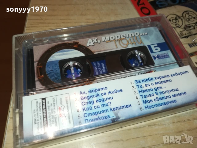 ТОНИ ДИМИТРОВА 97-ОРИГИНАЛНА КАСЕТА 1308251758, снимка 13 - Аудио касети - 51356467