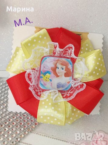 ’Малката русалка Ариел и Флаундър’ чудесни детски аксесоари за коса