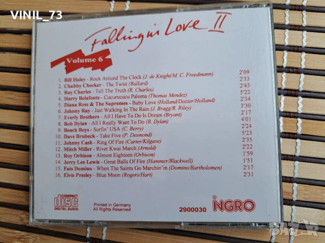 Falling in Love II-vol 6, снимка 3 - CD дискове - 50732246