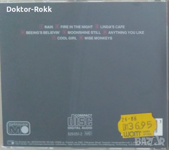 Phil Carmen – Wise Monkeys (1986, CD), снимка 2 - CD дискове - 40660300