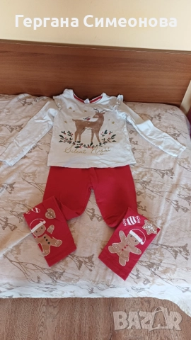 Коледен лот дрехи , снимка 2 - Детски комплекти - 51875829