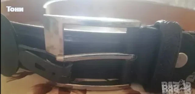 LEDER GURTEL Нов Мъжки Колан Изцяло от Естествена Кожа с Етикет 135см. 