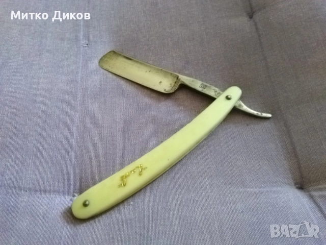 Ларк марков бръснач 8.5х2см острие винтидж отличен