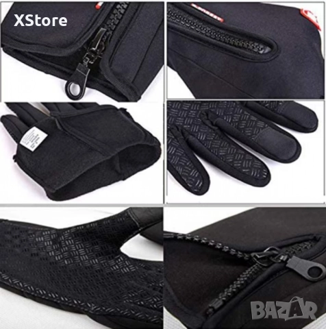 Ръкавици Vivva GLOVELO, размер S/М, L/XL, термо, Черен, снимка 2 - Ръкавици - 51856313