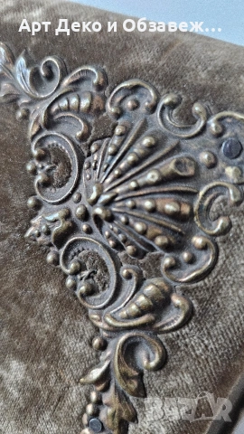 Стар улбум с музикална кутия, снимка 4 - Антикварни и старинни предмети - 53210504