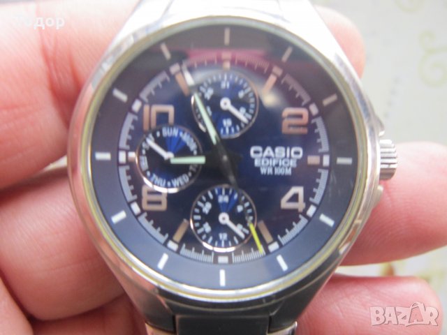 Оригинален мъжки часовник Касио, снимка 2 - Мъжки - 33100213