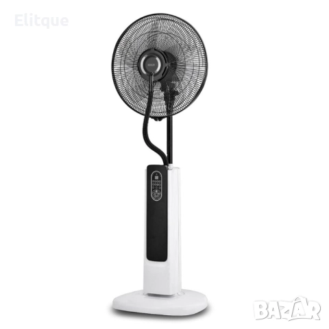 Вентилатор с водна мъгла 16'' , 75W, LED, дист. упр-е, снимка 5 - Друга електроника - 52853552
