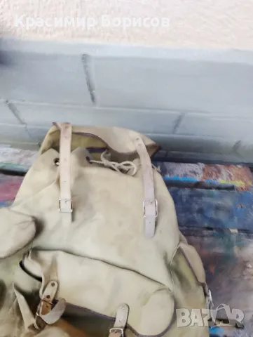 Стара раница, снимка 3 - Антикварни и старинни предмети - 49093125