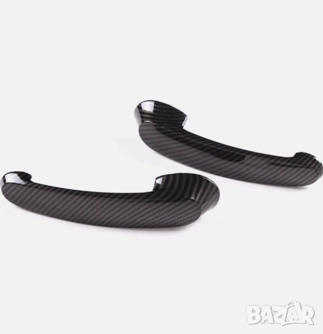 2 бр - Mercedes Benz Smart 2016-2021 капак за външна странична дръжка от карбонови влакна , снимка 2 - Части - 53225329