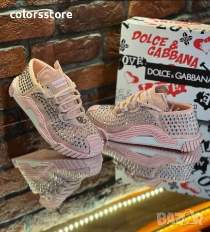 Розови маратонки  Dolce&Gabbana  код VL31E6, снимка 2 - Маратонки - 43265560