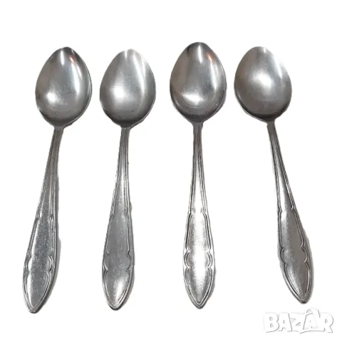 Лъжици Петко Денев - Габрово, 4 бр.(9.2), снимка 1