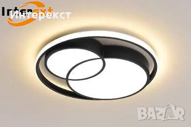 LED Димируем Плафон + дистанционно управление 48W, снимка 2 - Лед осветление - 49132882