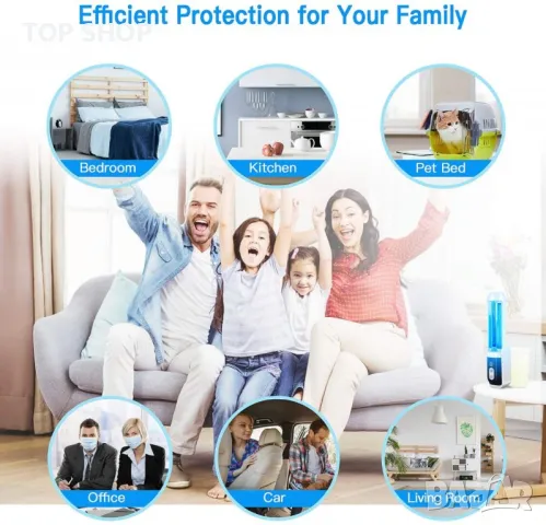 UV лампа за дезинфекция USB интелигентна за стерилизация Почистване 55 лв, снимка 8 - Други стоки за дома - 49641894