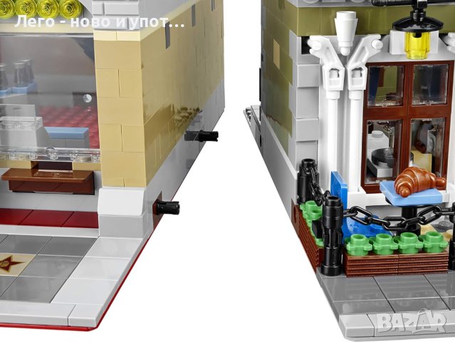 Употребявано LEGO Creator Expert Parisian Restaurant 10243, снимка 9 - Конструктори - 43272920