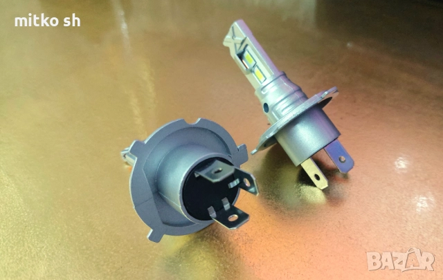 H4 Led автомобилни крушки, снимка 3 - Аксесоари и консумативи - 52892844