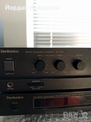 Technics POFER AMPLIFER SU 700 И ТУНЕР 