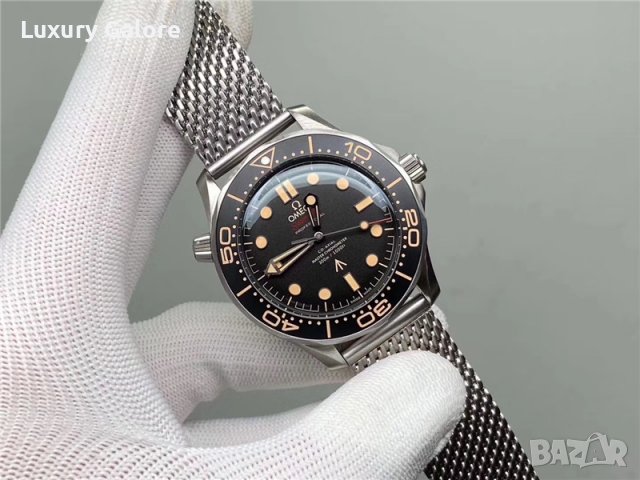 Мъжки часовник OMEGA Seamaster Diver 300M 007 Edition с автоматичен механизъм, снимка 5 - Мъжки - 37223692