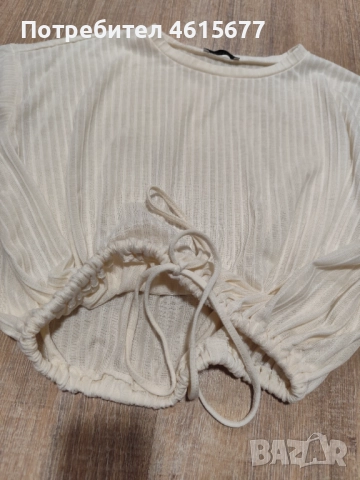 блузка на Zara, снимка 2 - Тениски - 52336419