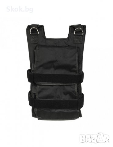 Тренировъчна жилетка с тежести DBX Bushido - 30 kg (12 x 2,5 kg), снимка 3 - Фитнес уреди - 37976973