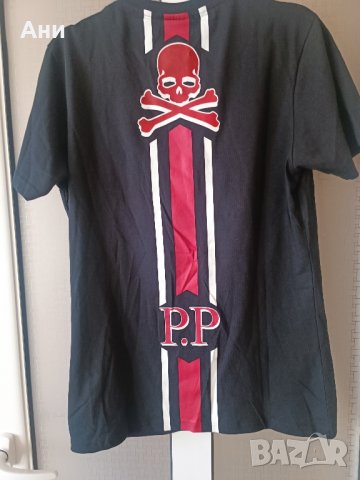 Оригинална тениска на PHILIPP PLEIN, снимка 5 - Тениски - 43694805