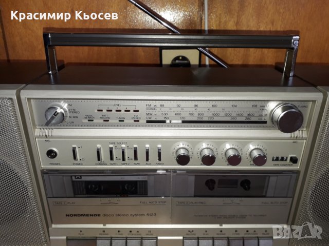 NORDMENDE disco stereo system 5123, снимка 2 - Радиокасетофони, транзистори - 28617663