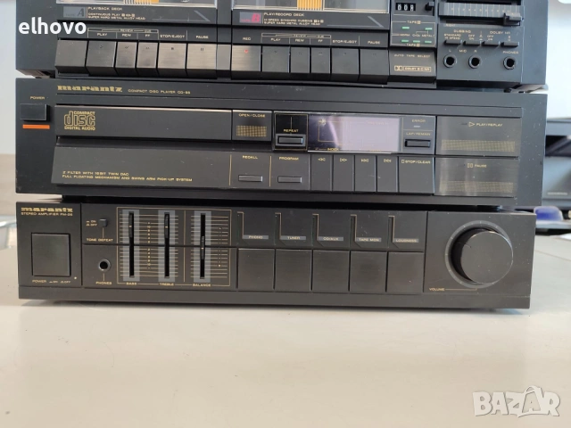 Система Marantz PM-26, CD-56, SD 275, ST-26, снимка 8 - Ресийвъри, усилватели, смесителни пултове - 53106998