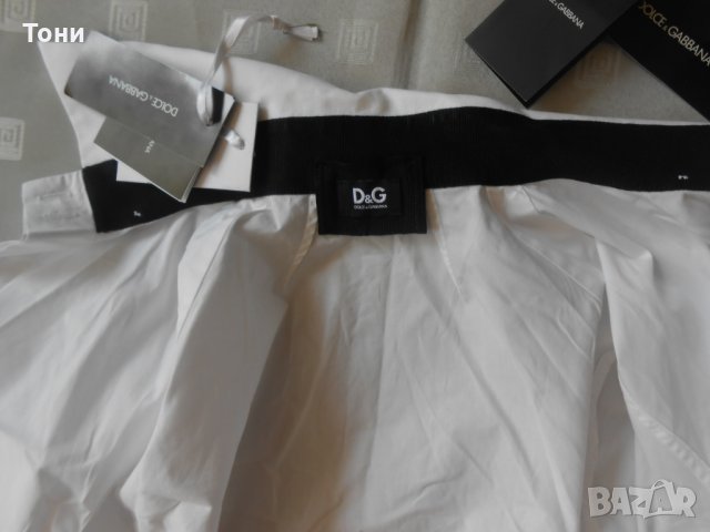 D&G - Риза с дълъг ръкав Dolce & Gabbana, снимка 4 - Ризи - 26377964