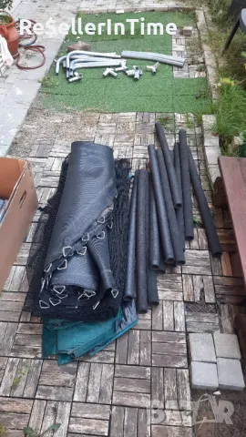 Батут hexagonal 240, с предпазна мрежа, снимка 7 - Други стоки за дома - 49430789