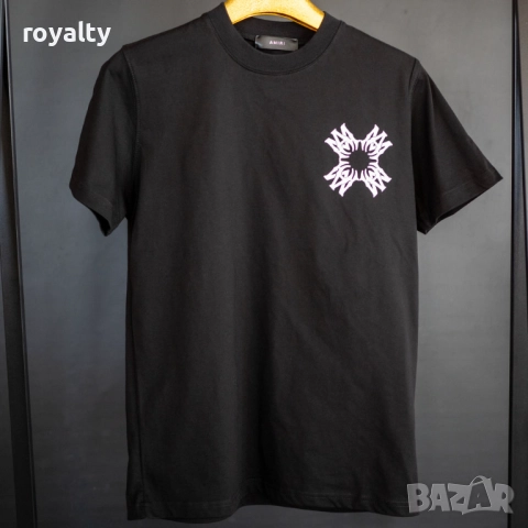 Amiri Черна Мъжка Тениска 