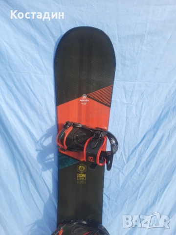 сноуборд NIDECKER SCORE 160см.  с автомати, снимка 2 - Зимни спортове - 52754741