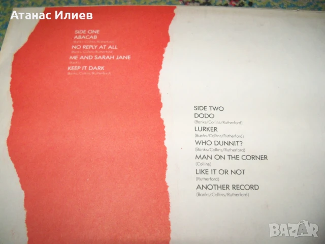 Genesis – Abacab, Дженезис, ВТА 11279, 1984г., снимка 3 - Грамофонни плочи - 50941188