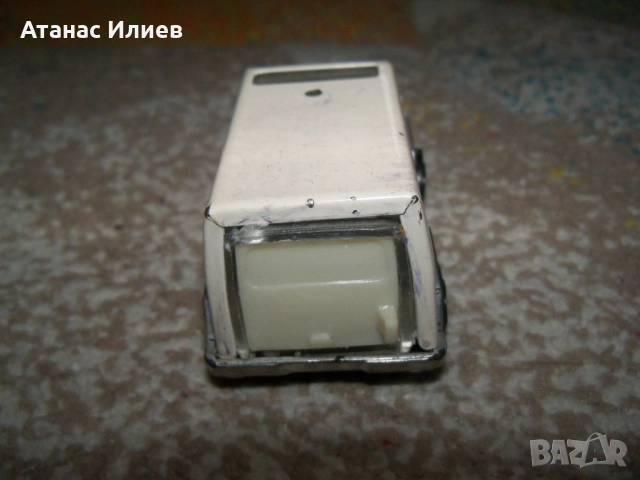 Малка ламаринена количка бърза помощ, соц играчка, снимка 4 - Коли, камиони, мотори, писти - 51962407