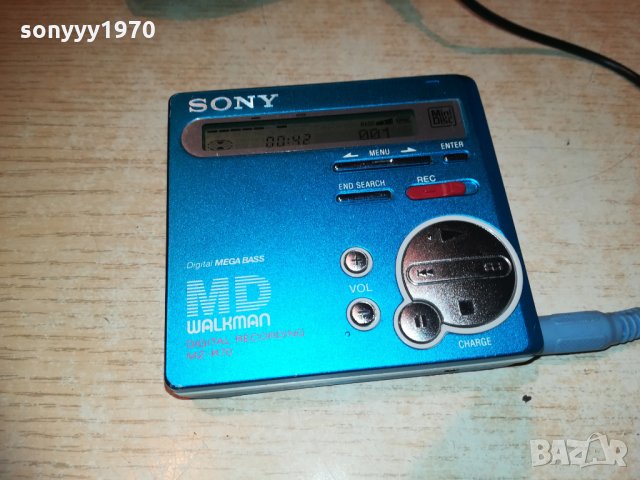 SONY MZ-R70 MINIDISC RECORDER-MADE IN JAPAN