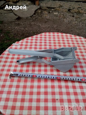 Стара преса за картофи #6, снимка 3 - Антикварни и старинни предмети - 29041370