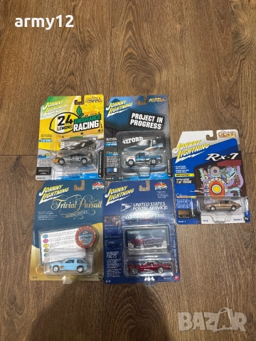 Метални колички Johnny lighting 