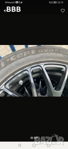 Алуминиеви джанти  P70 8x18 ET34 5x110 Матово черно , снимка 2 - Гуми и джанти - 52775381