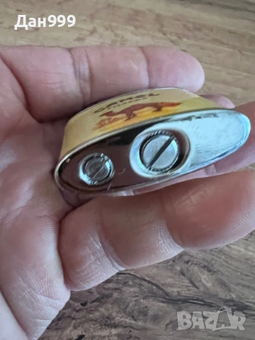 Винтидж бензинова запалка CAMEL, снимка 5 - Запалки - 53131381