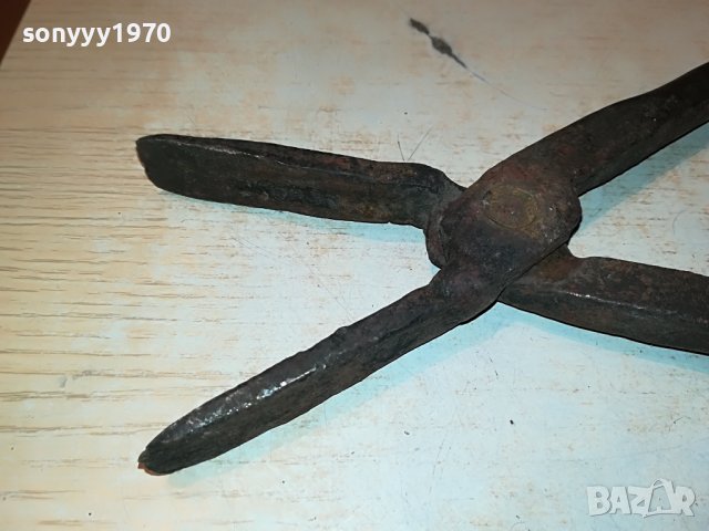 КОВАШКИ КЛЕЩИ 37СМ-2005221215, снимка 7 - Антикварни и старинни предмети - 36821087