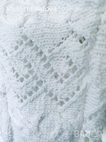 Много красива блуза или летен пуловер 100% памук, снимка 3 - Блузи с дълъг ръкав и пуловери - 40452701