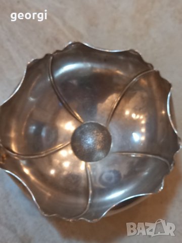 Сребърна купа , снимка 5 - Антикварни и старинни предмети - 37206702