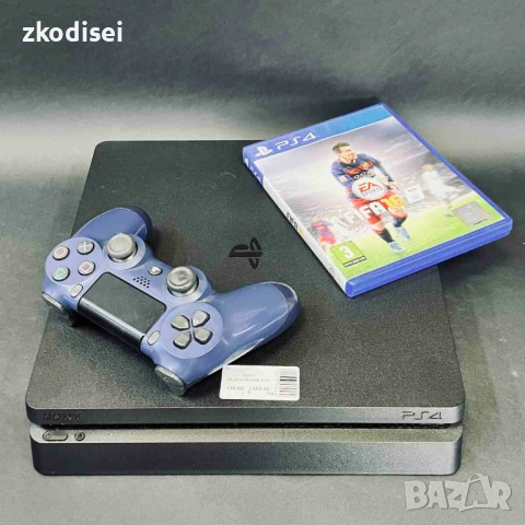 Конзола SONY - PS4 с 1бр. джойстик и 1бр. игра